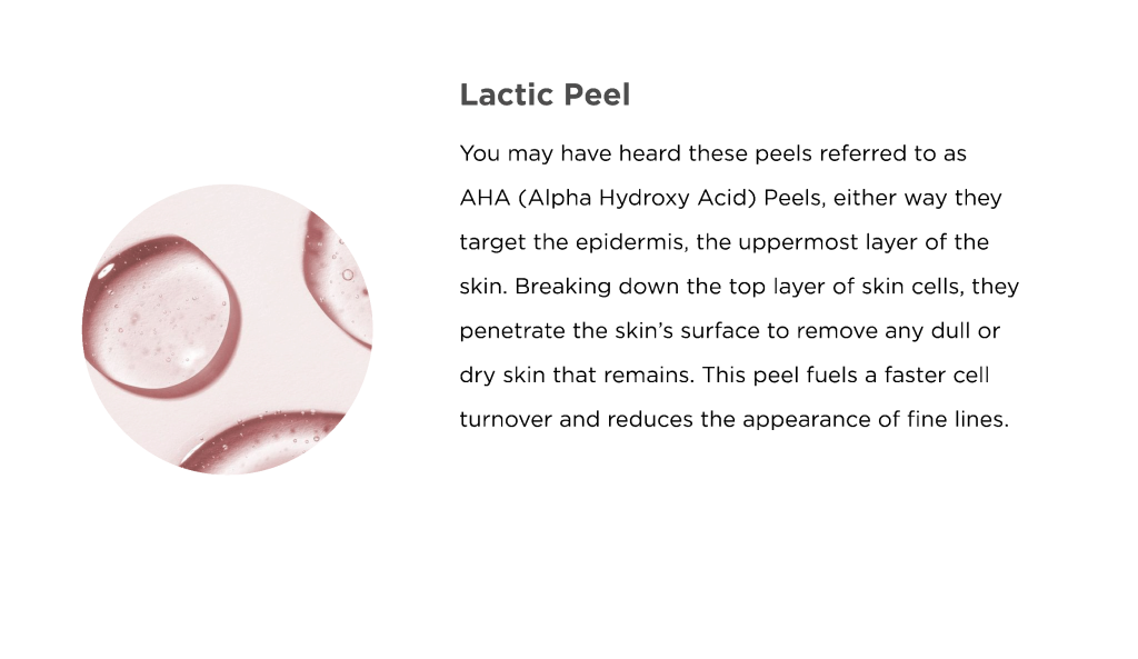 Pick Your Peel - with Dermal Therapist Laura 4 Lactic Peel