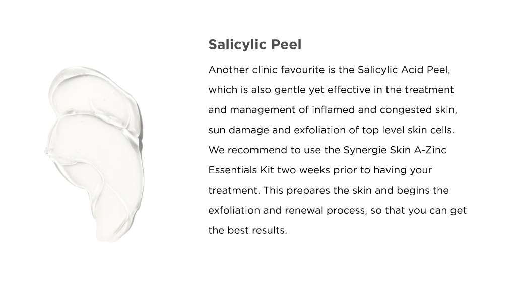 Pick Your Peel - with Dermal Therapist Laura 5 Salicylic Acid Peel